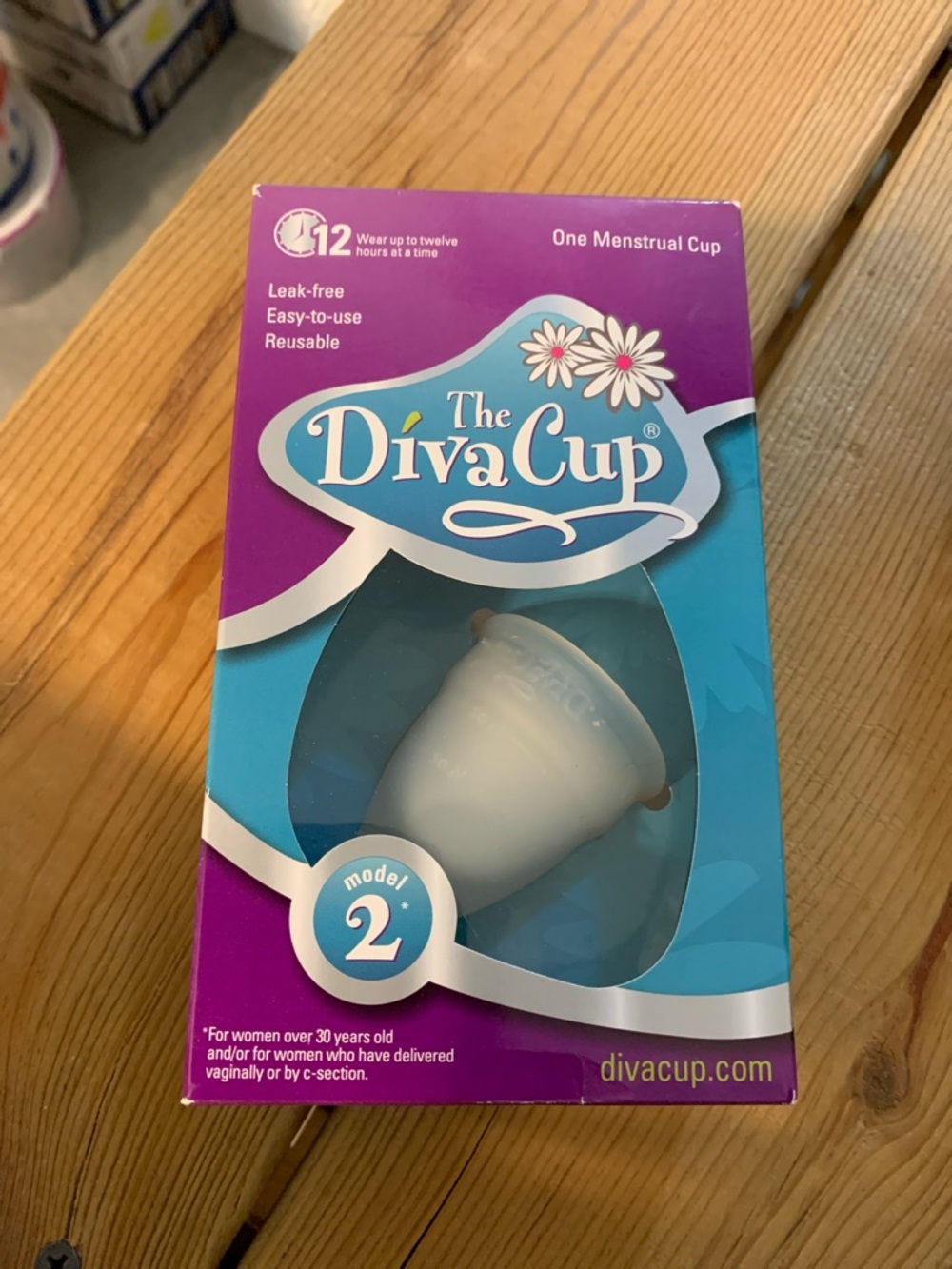 The Diva Cup - Model 2 Menstrual Cup - NIB